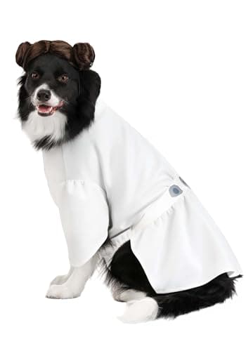 Star Wars Princess Leia Pet Costume with Wig