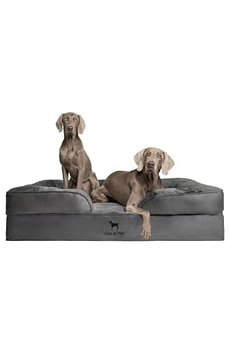XXL Dog Bed, Orthopedic Memory Cooling Foam