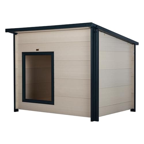 New Age Pet ECOFLEX Rustic Lodge Dog House, Jumbo