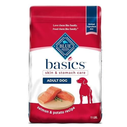 Blue Buffalo Basics Adult Dry Dog Food, Salmon & Potato Recipe