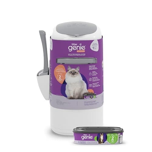 Litter Genie-Style Cat Litter Waste Disposal Pail
