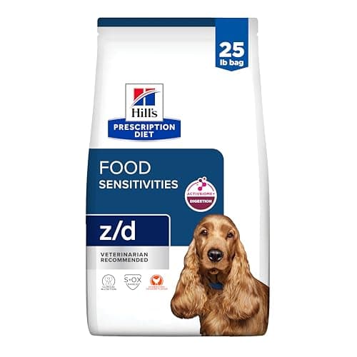 Hill's Prescription Diet z/d Skin/Food Sensitivities Dry Dog Food, Hydrolyzed Chicken