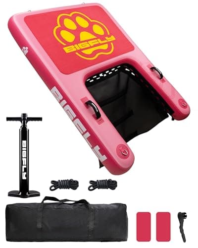 BIGFLY Inflatable Water Ramp for Dogs Pup Plank
