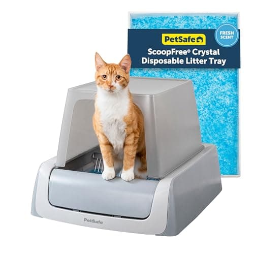 PetSafe ScoopFree Crystal Pro Legacy Self-Cleaning Litter Box