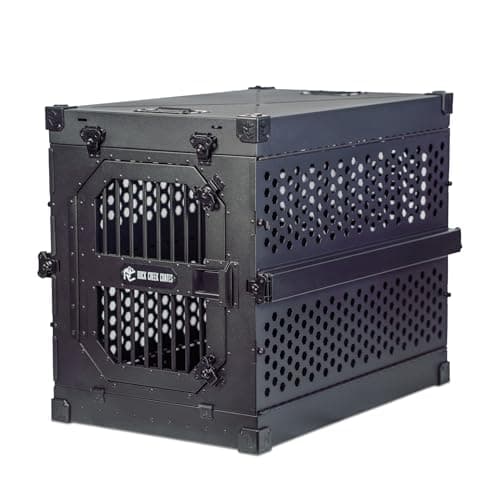 Rock Creek Crates Collapsible Aluminum Dog Crate — 30 in