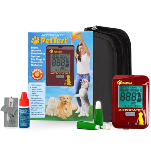 PetTest Beginner Glucose Monitoring Kit for Dogs & Cats