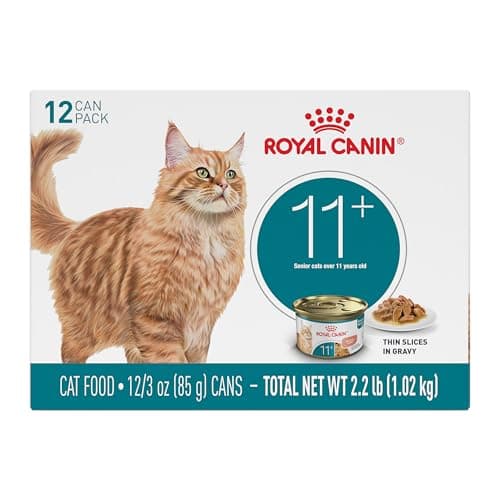 Feline Health Nutrition Aging 12+ Thin Slices in Gravy (Wet)