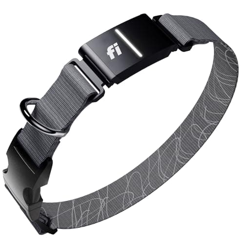 Fi New Series 3+ Smart Dog Tracker Collar [12 Month Membership Included]