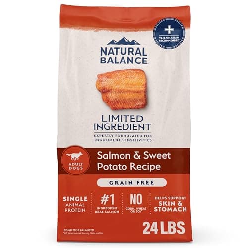 Natural Balance Limited Ingredient Adult Grain-Free Dry Dog Food, Salmon & Sweet Potato Recipe