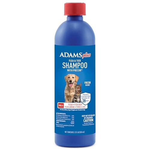 ADAMS Plus Flea & Tick Shampoo with Precor