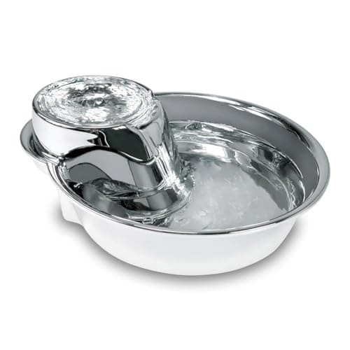 Pioneer Pet Stainless Steel Fountain Raindrop Design