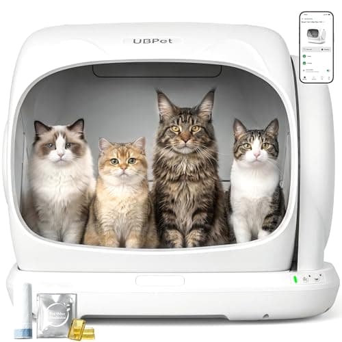UBPET 106L Extra-Large Self-Cleaning Litter Box