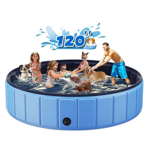 Glowpoint 120" Extra Large Foldable Dog Pool