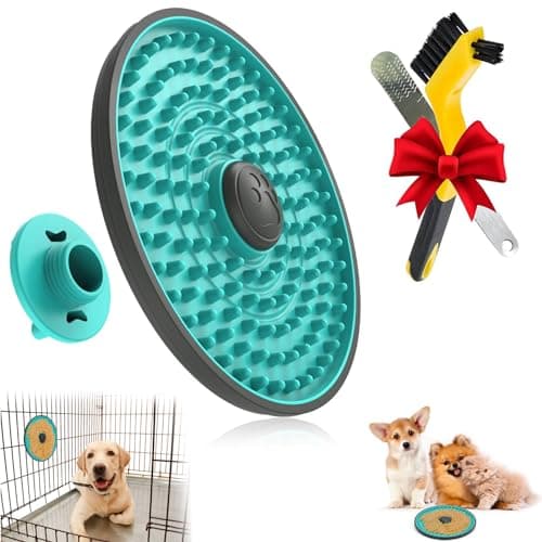 Lalolee Lick Mat for Dogs, Crate Slow Feeder