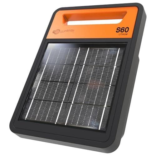 Gallagher S60 Solar Fence Charger, 0.6 Joule Energizer