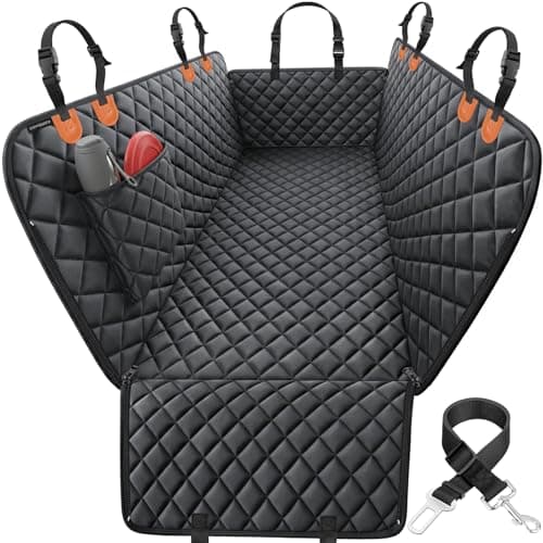 URPOWER Dog Car Seat Cover, 100% Waterproof Hammock, 600D Heavy-Duty Scratch-Proof