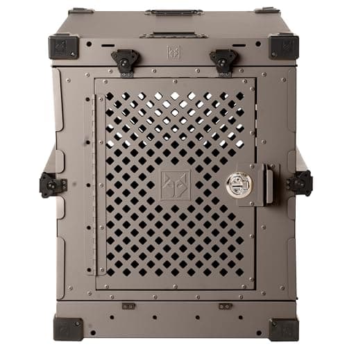 Impact Collapsible Aluminum Dog Crate — 30 in, Medium