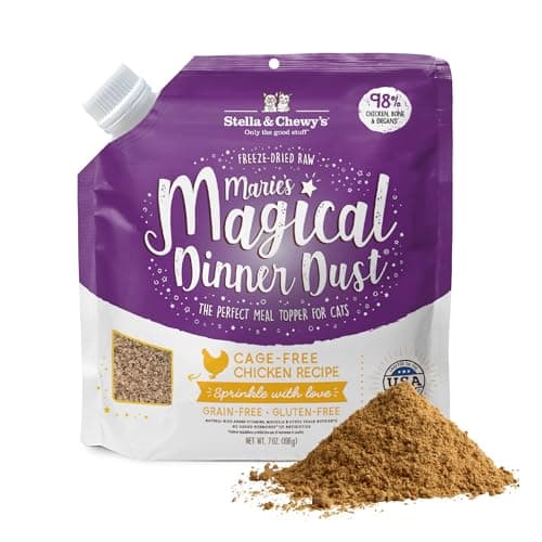 Stella & Chewy's Freeze-Dried Raw Cat & Kitten Food Topper - Magical Dinner Dust