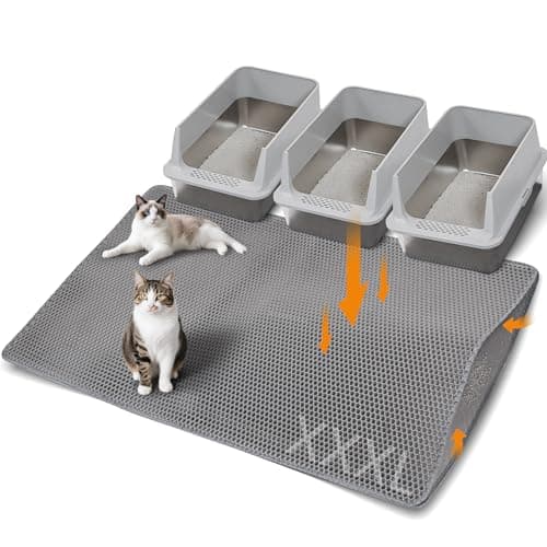 Anywish Large Cat Litter Mat (47" x 33")