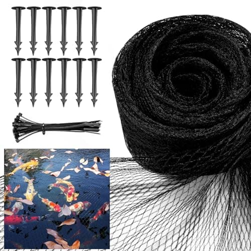 Alloxity Pond Netting (7 x 10 ft, with Stakes)