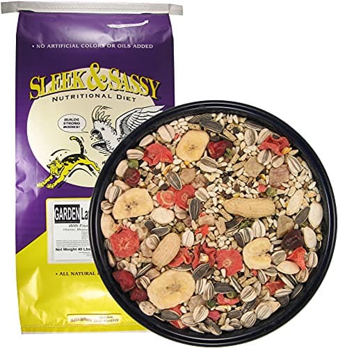 Sleek & Sassy Garden Large Hookbill Parrot Food (40 lb)