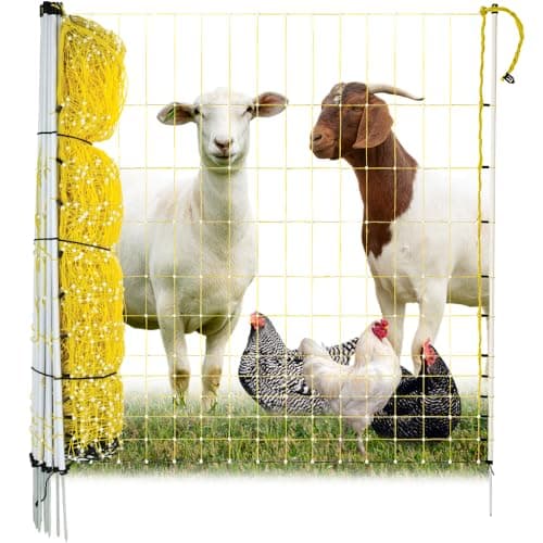 Premier 1 Portable Electric Chicken Net with Built-in Posts (48in H x 164ft L)