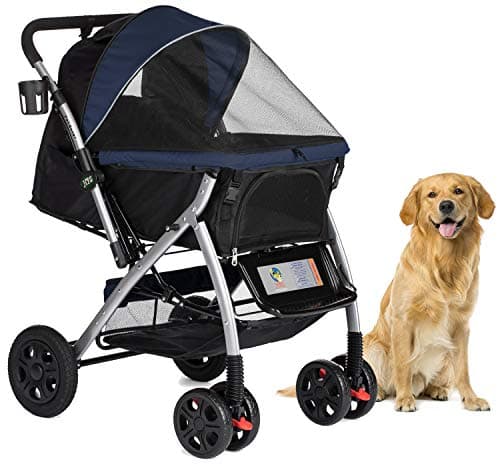 HPZ Pet Rover Premium Heavy-Duty Pet Stroller