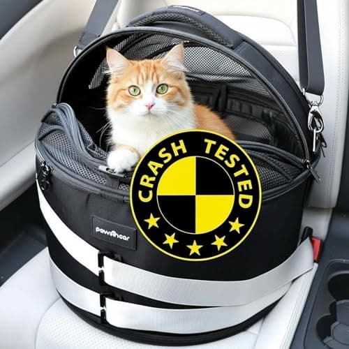 PawsInCar Crash-Tested Small Dog Car Seat