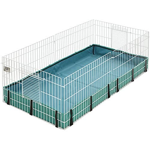 MidWest Homes for Pets Guinea Habitat Cage, 171GH, Washable PVC Bottom
