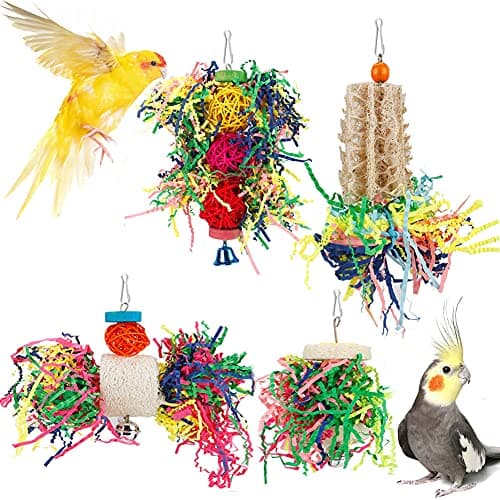 lovyoCoCo Bird Shredding Foraging Toys