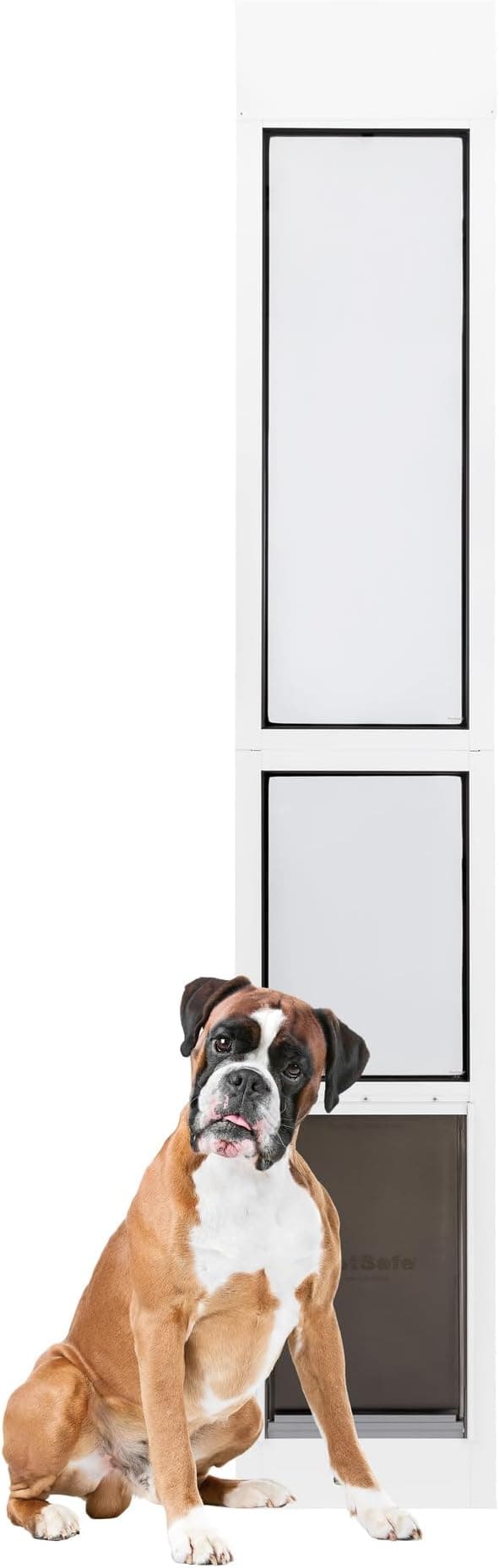 PetSafe Extreme Weather Sliding Glass Pet Door, 3-Flap Insulated, Large