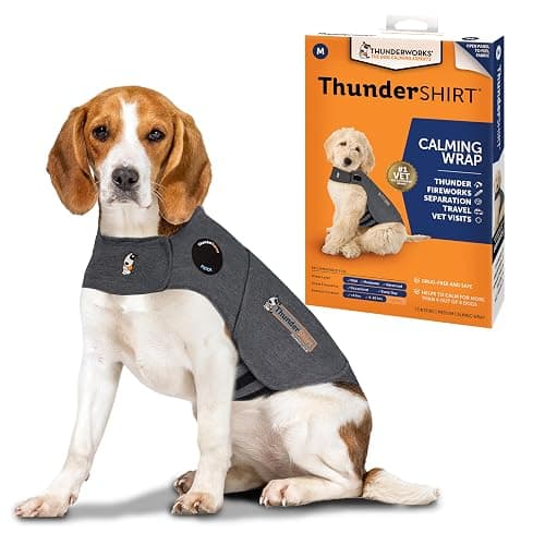 ThunderShirt Classic Dog Anxiety Jacket (Heather Gray)