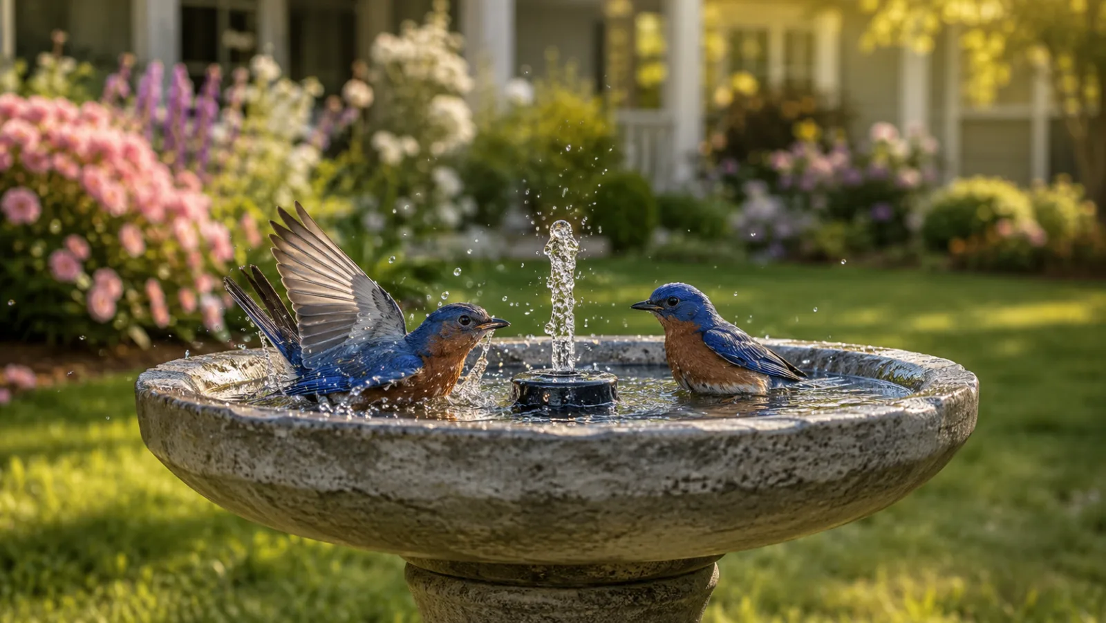 Best Bird Baths and Solar Fountains for Backyard Birding (2026)