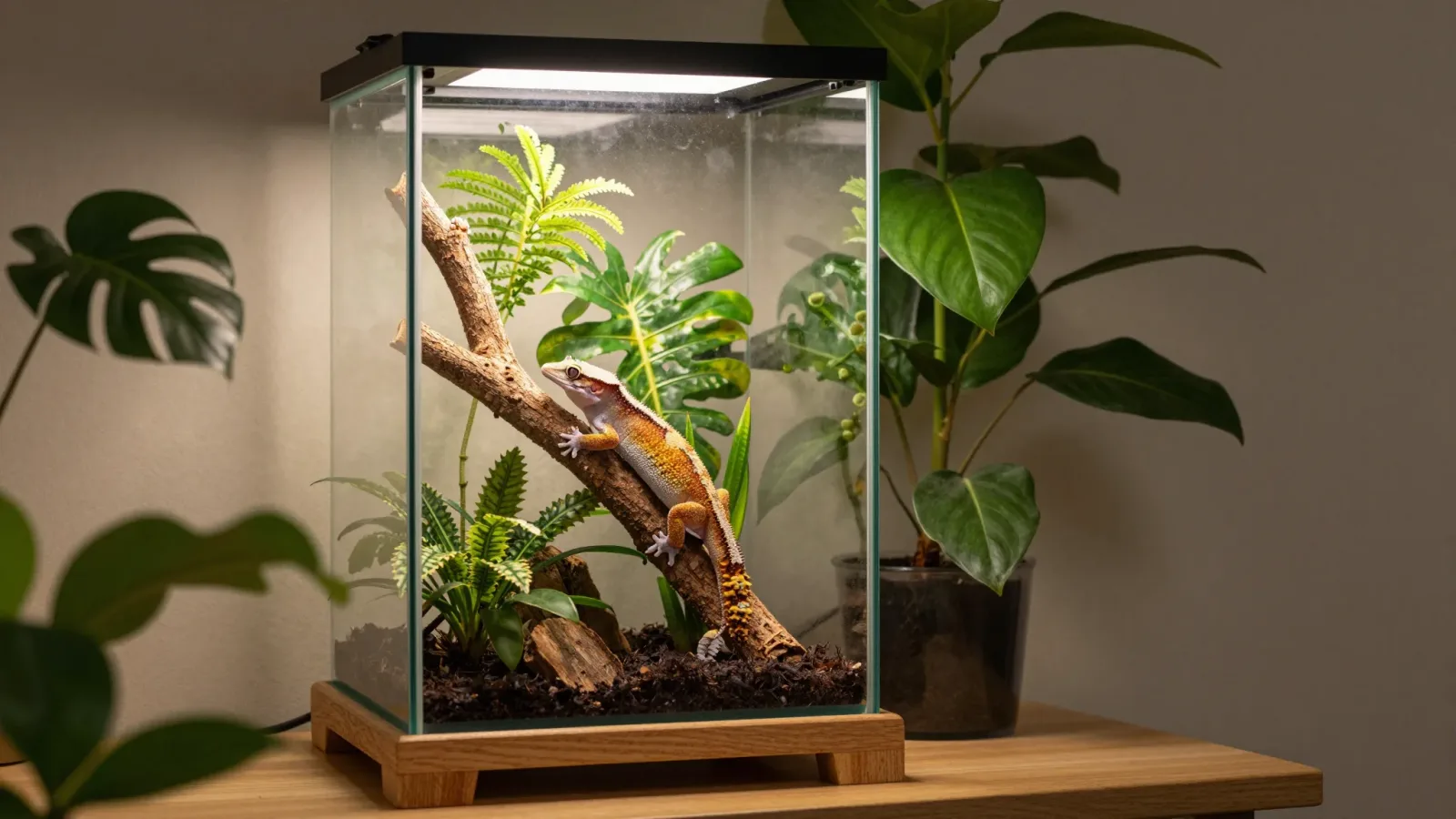 Best Crested Gecko Terrarium Kits (2026): Tall, Humid, No-Lamp Vertical Habitats