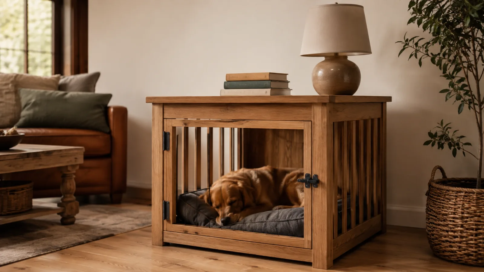 Best Furniture-Style Dog Crates for Large Breeds (2026)