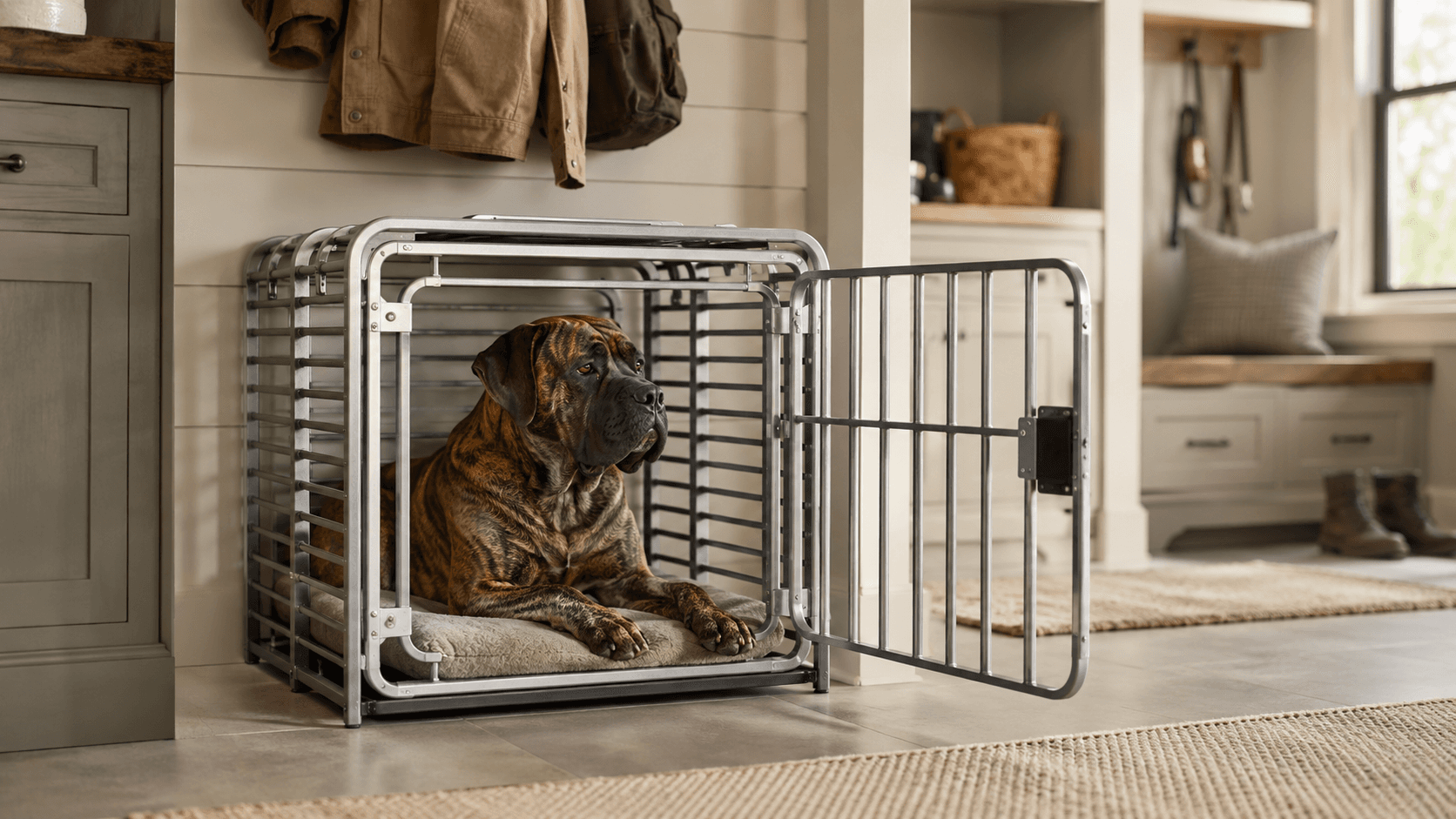 Best Heavy-Duty and Escape-Proof Dog Crates for Powerful Dogs (2026)