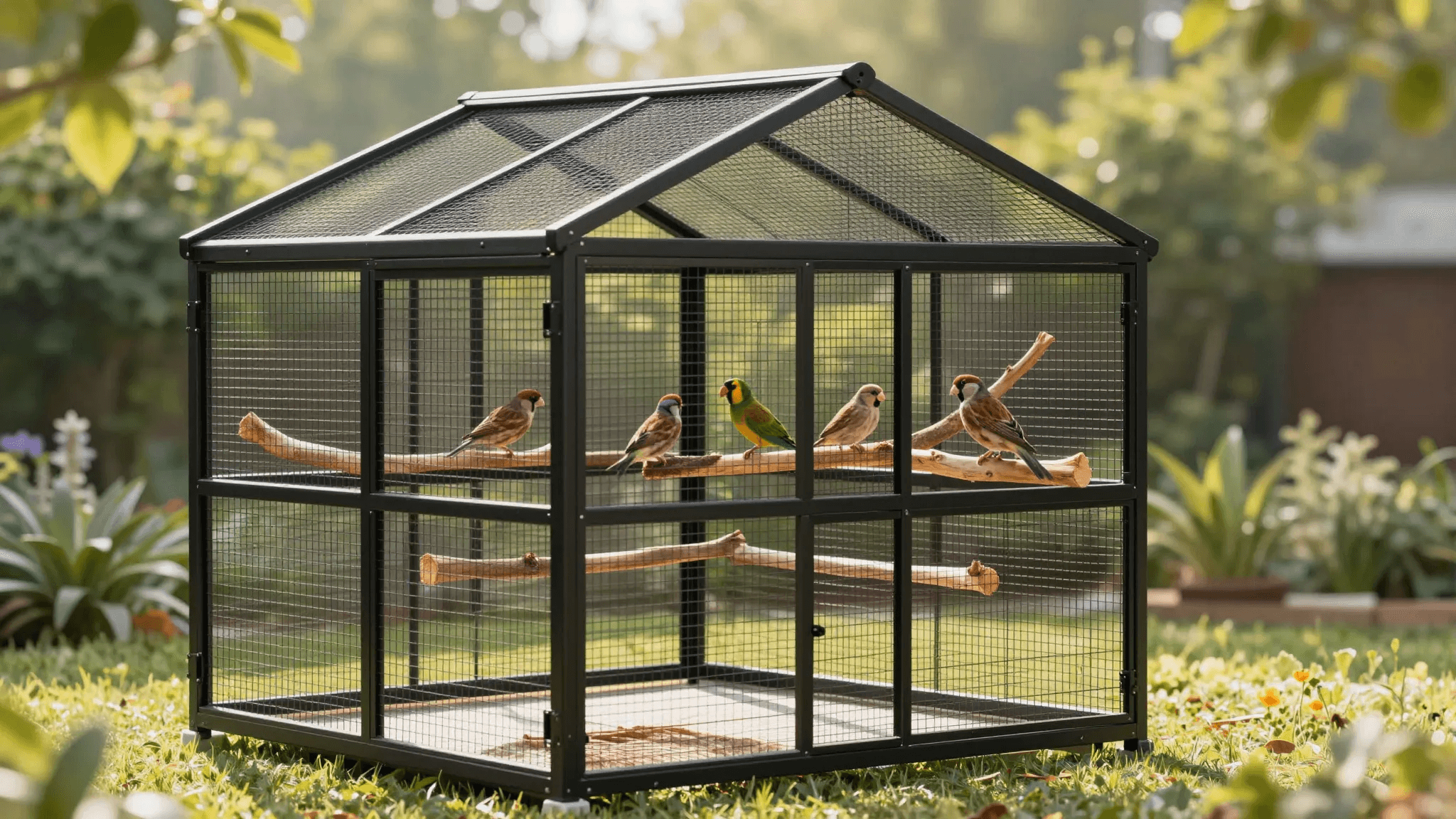 Best Large Outdoor Aviaries 2026: Weatherproof Walk-In Flight Cages for Backyard Birds