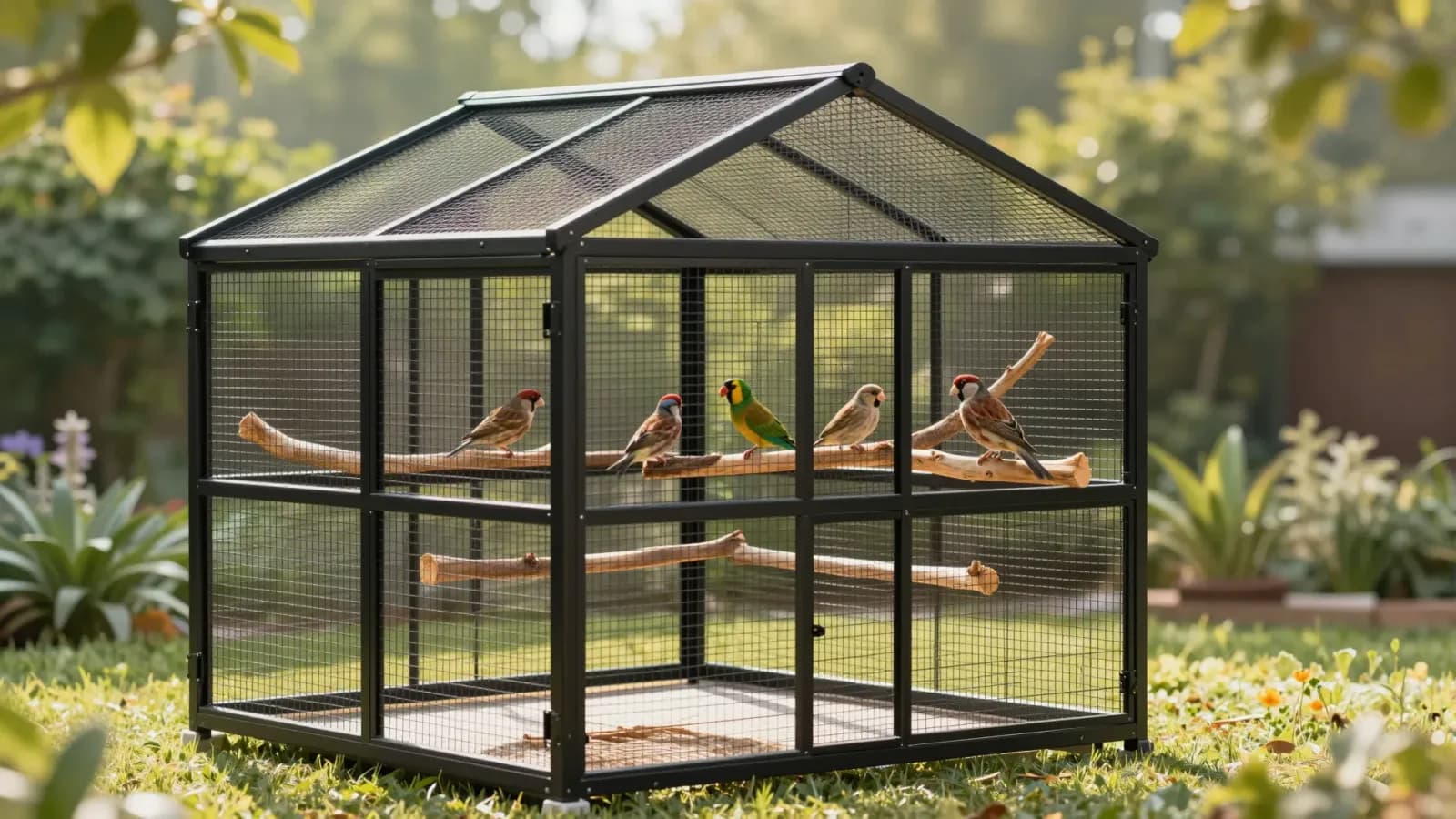 Best Large Outdoor Aviaries 2026: Weatherproof Walk-In Flight Cages for Backyard Birds