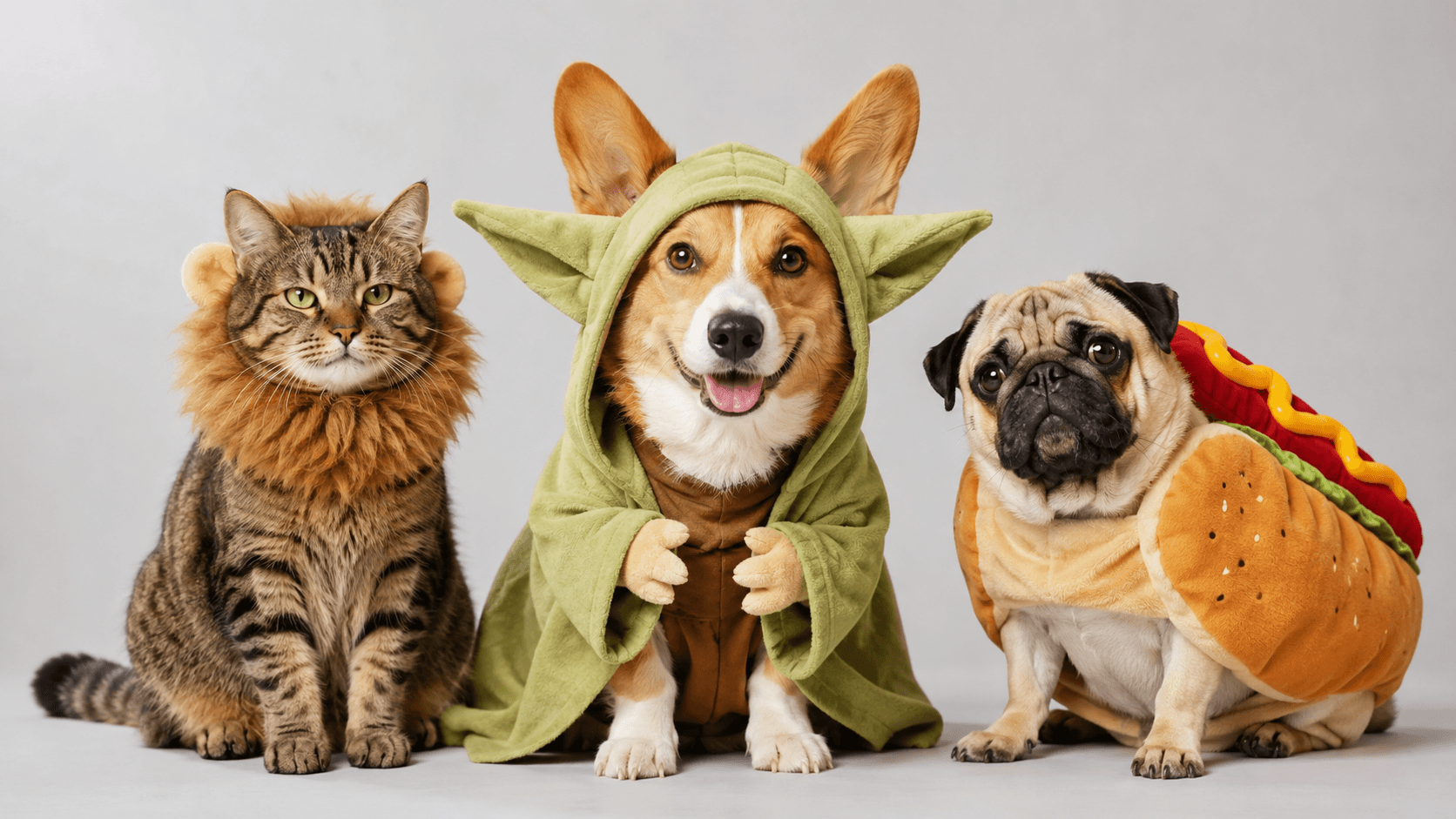 Best Pet Cosplay Picks for 2026 — Star Wars Pugs, Batman Cats, Goth Bats, and Other Photogenic Crimes
