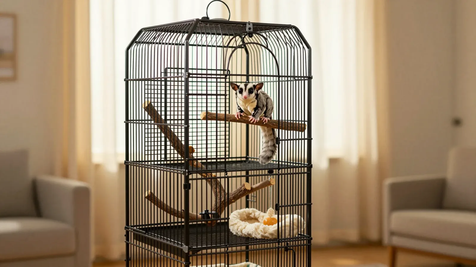 Best Sugar Glider Cages (2026): Tall, Tight-Barred Homes for Arboreal Gliders