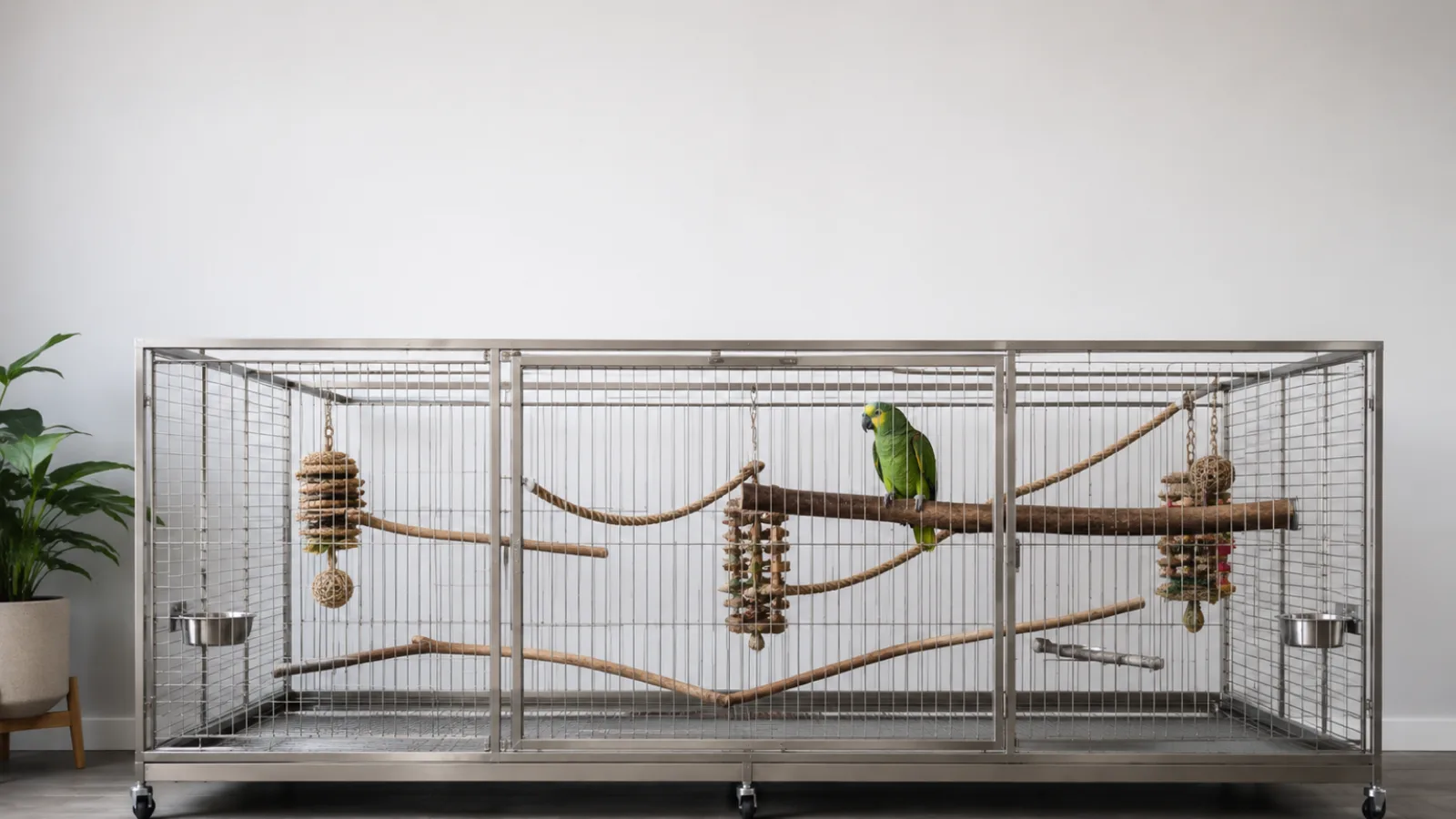 How to Set Up a Large Parrot Flight Cage (2026)