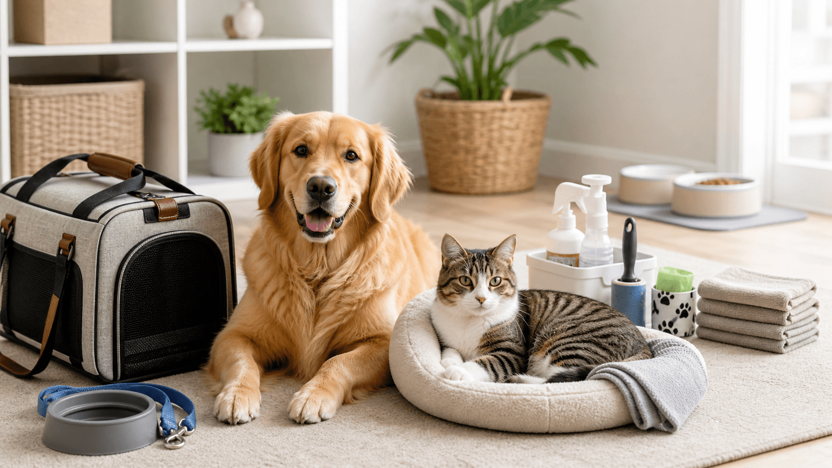 Pet Home Systems, Cleanup, and Travel Gear for Cats and Dogs
