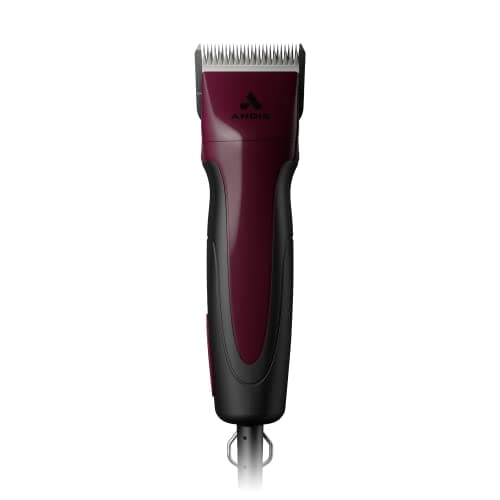 Andis 68530 Excel 5-Speed Detachable Blade Clipper Kit, Burgundy