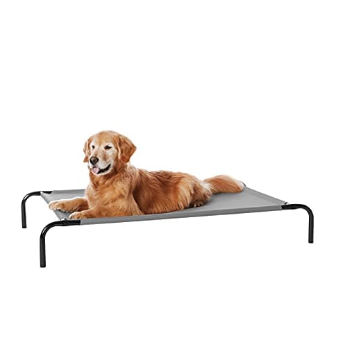 Amazon Basics Cooling Breathable Elevated Dog Bed, Large (51 x 31 x 8 in)