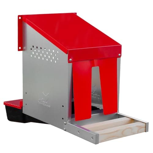 RentACoop Metal Roll-Out Reversible Nest Box (1 Compartment)