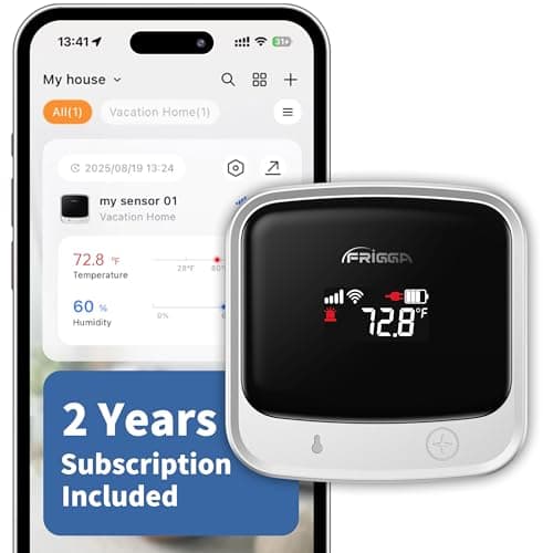 4G Cellular Temp & Humidity Monitor (WiFi Optional)