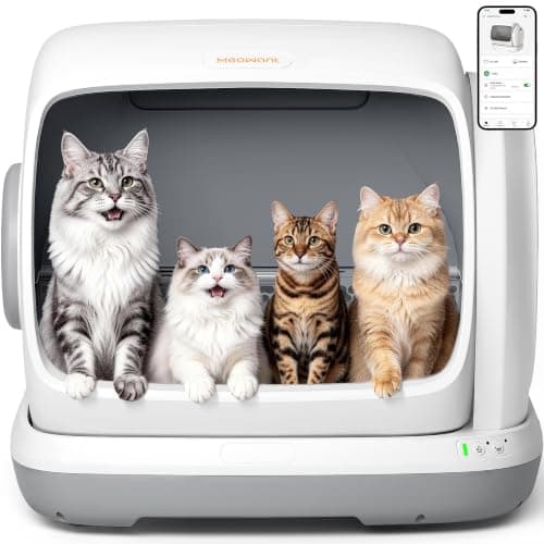 Meowant SC09 Self-Cleaning Litter Box (106L)