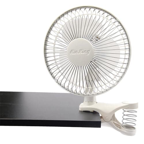 Air King 9145 6-Inch 2-Speed Clip-On Fan