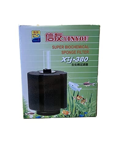 XINYOU Super Aquarium Bio Filtration Sponge Filter for Fish Tanks (XY-380 (Large))