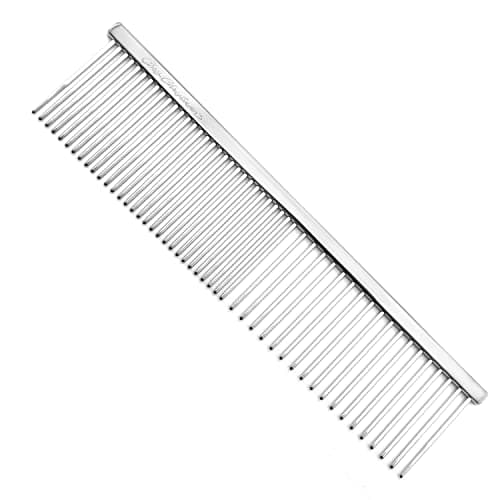 Chris Christensen 005 Buttercomb, 7.5-inch Fine/Coarse Long Tooth Greyhound-Style Comb